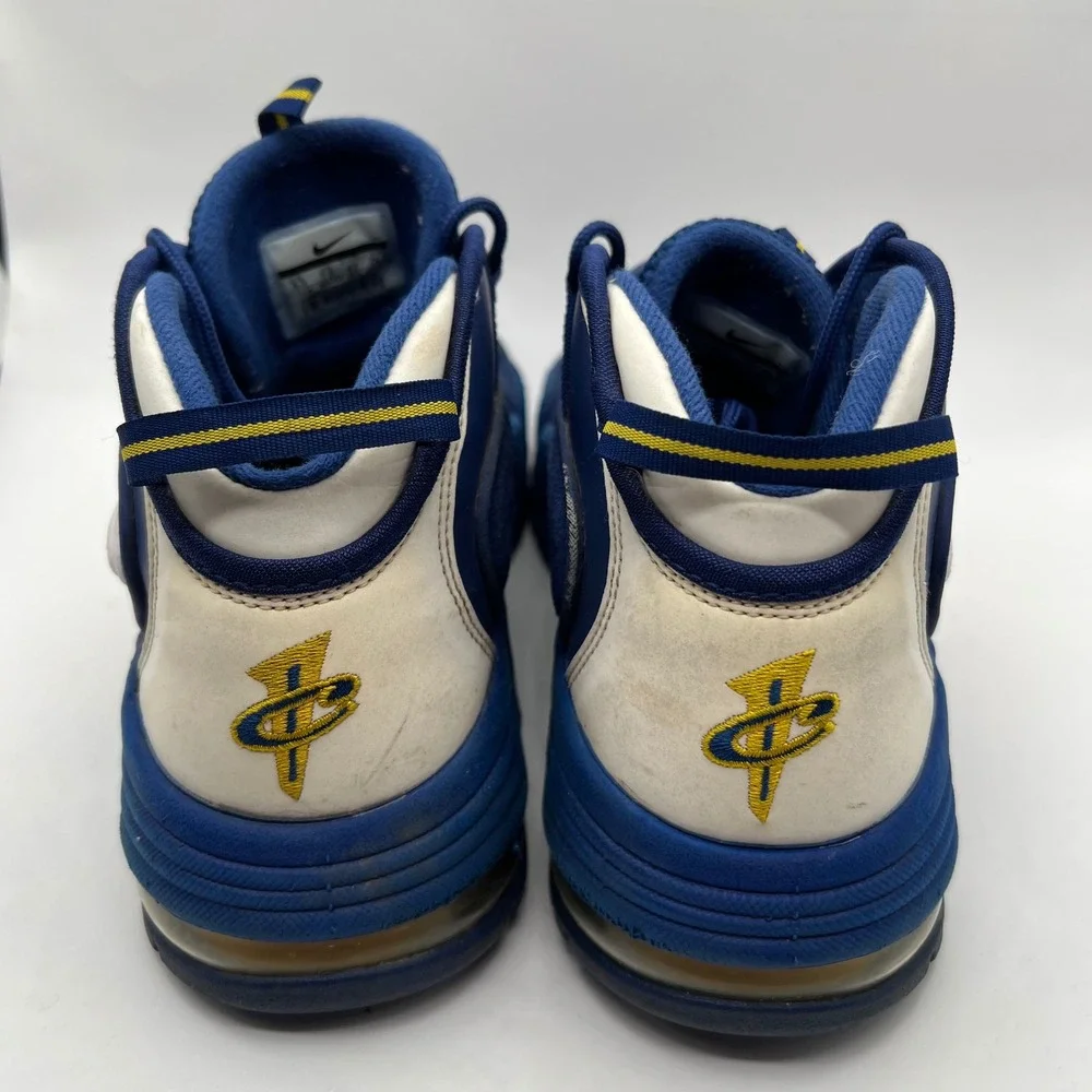 Nike Air Max Penny 1 Warriors Royal Blue Basketball Shoes 685153-401 Mens 8.5